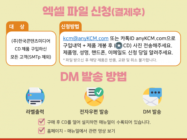 한국콘텐츠미디어,2024 전국 치킨집 주소록 CD