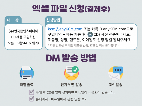 한국콘텐츠미디어,2024 통신업계 주소록 CD